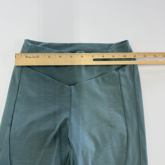 Gymshark Leggings Womens Small Blue Green Stormy Turquoise Lustre - Picture 8 of 10